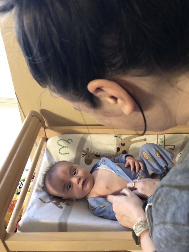 We Captured The Exact Moment Our Baby Discovered He Was Ticklish