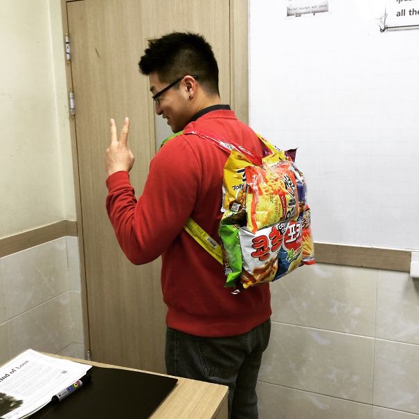 My Student Made Me A Snackpack