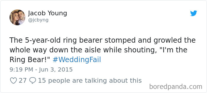 Wedding Fail Tweets