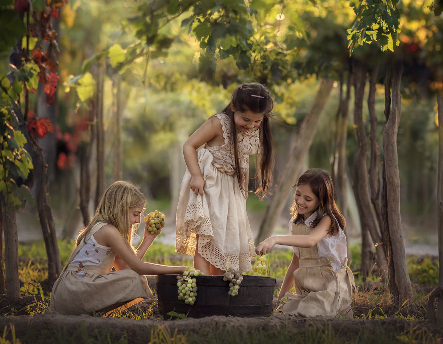I Decided To Take Pictures Of Children With Fruits To Connect Them With Nature