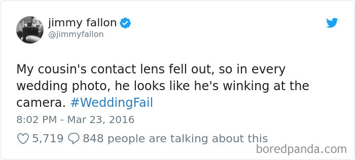 Wedding Fail Tweets