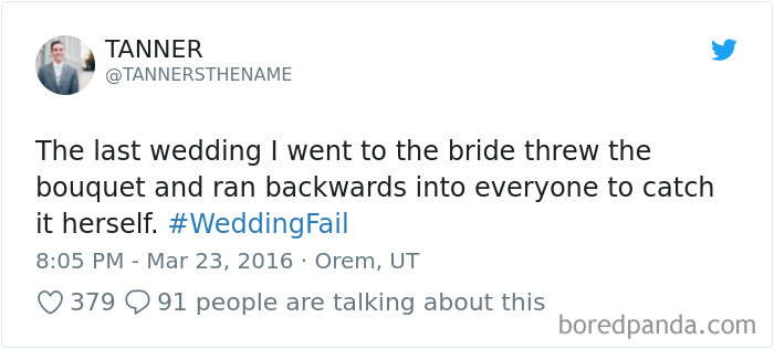 Wedding Fail Tweets