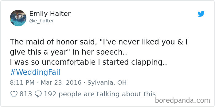 Wedding Fail Tweets
