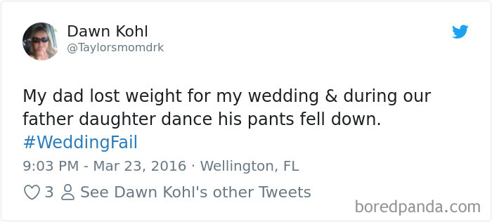 Wedding Fail Tweets