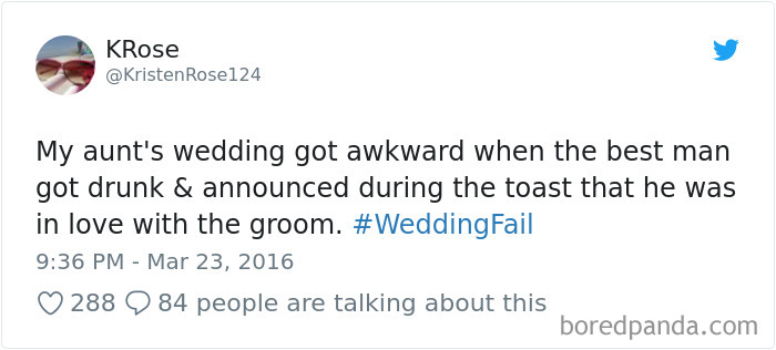 Wedding Fail Tweets