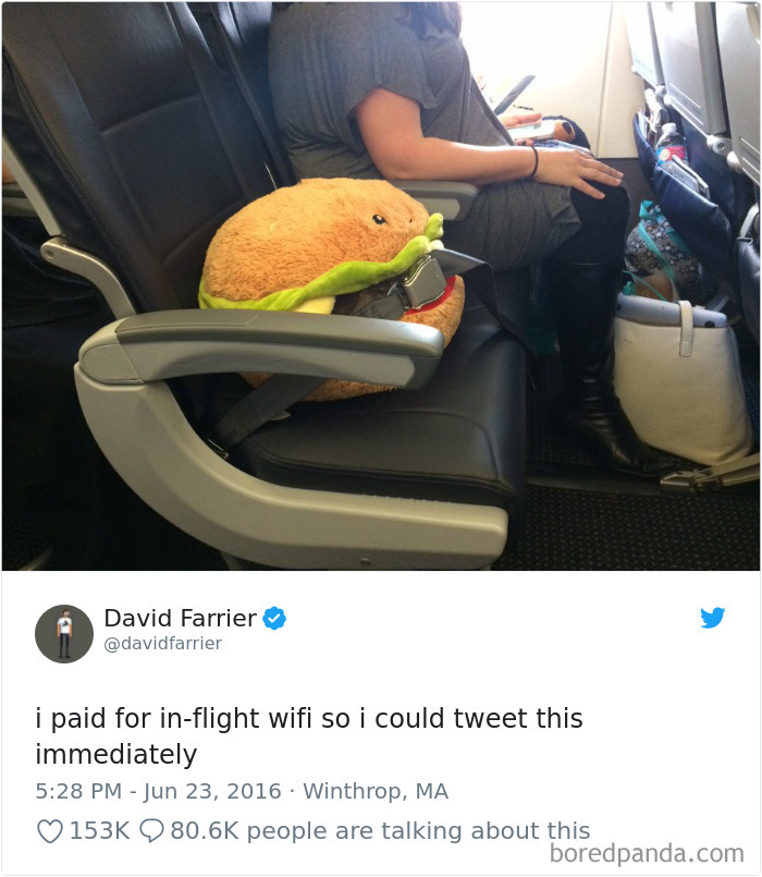 I Paid For In-Flight WiFi So I Could Tweet This Immediately