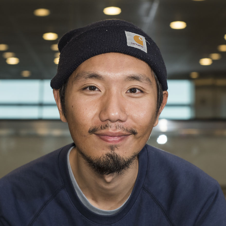 I Photograph 100 Faces From 100 Different Countries At Atatürk Airport, Istanbul