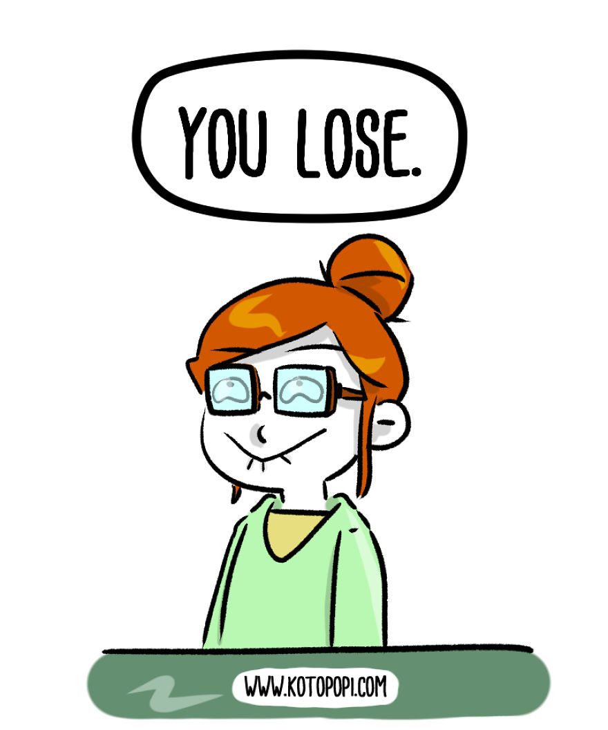 I Challenge You To A Staring Contest With My Comics!