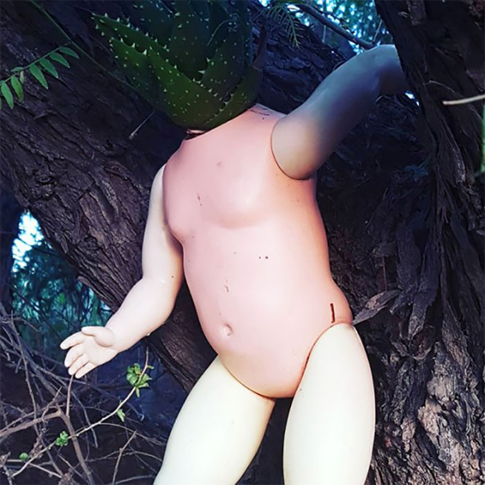 Creepy-Baby-Doll-Head-Planters