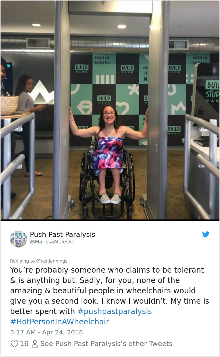 Hot Person On A Wheelchair