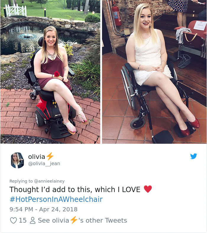 Hot Person On A Wheelchair