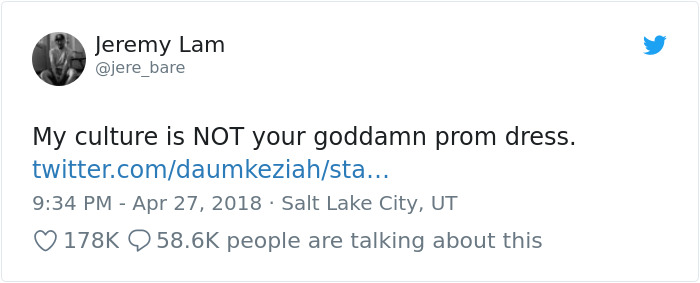 People Are Calling This Student Racist After She Posts Photos Of Her Prom Dress Online People Are Calling This Student Racist After She Posts Photos Of Her Prom Dress Online