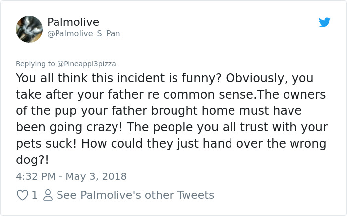 Son Notices Something Weird When His Dad Picks Dog Up From Groomer, And People Are Dying From Laughter