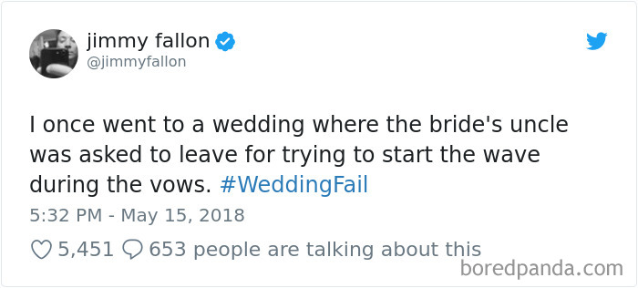 Wedding Fail Tweets