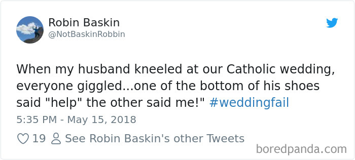 Wedding Fail Tweets