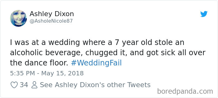 Wedding Fail Tweets
