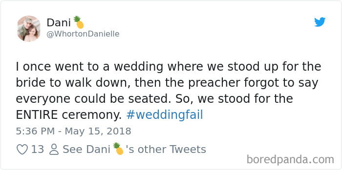 Wedding Fail Tweets