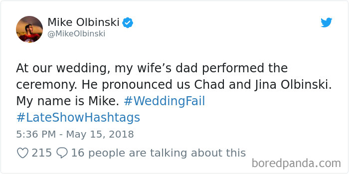 Wedding Fail Tweets