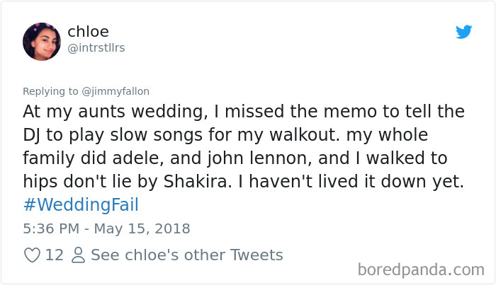 Wedding Fail Tweets