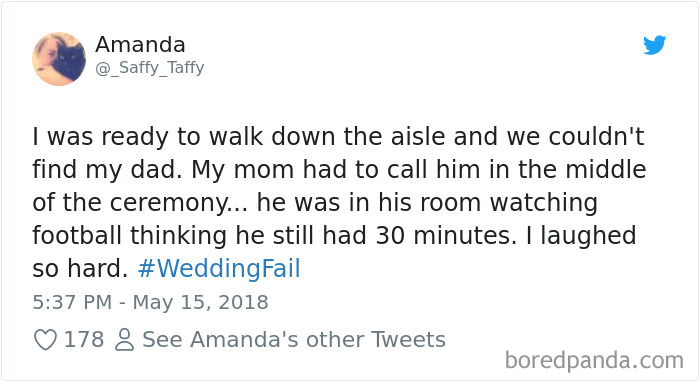 Wedding Fail Tweets
