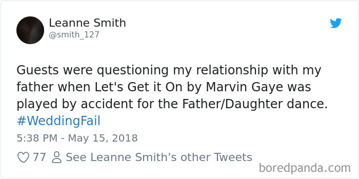 Wedding Fail Tweets