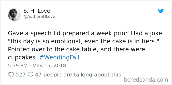 Wedding Fail Tweets