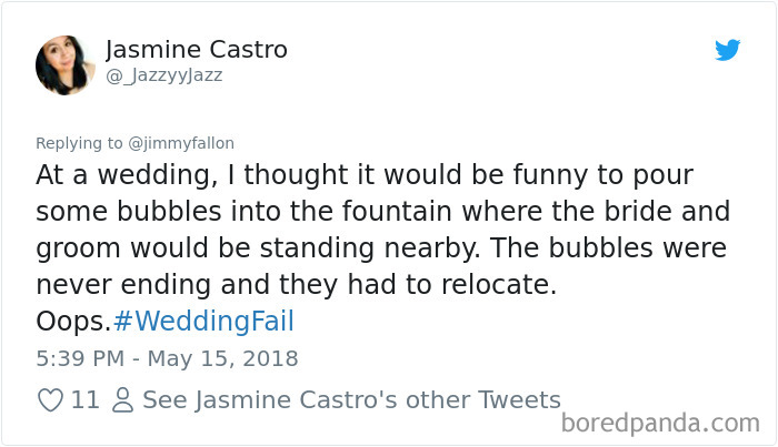 Wedding Fail Tweets