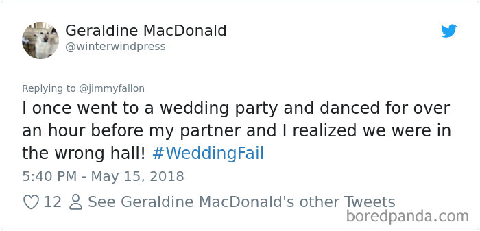 Wedding Fail Tweets