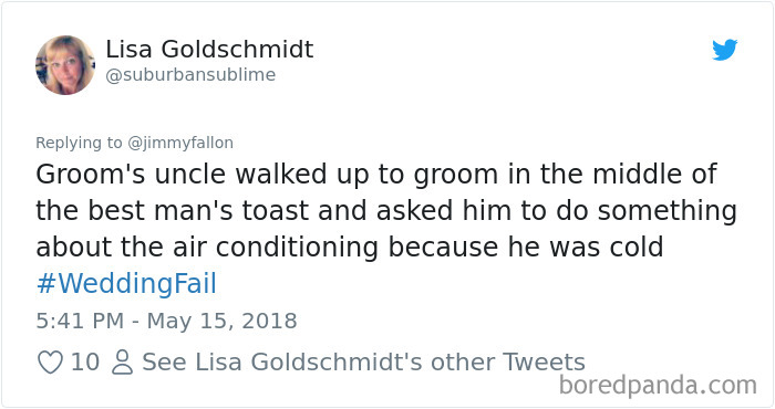 Wedding Fail Tweets