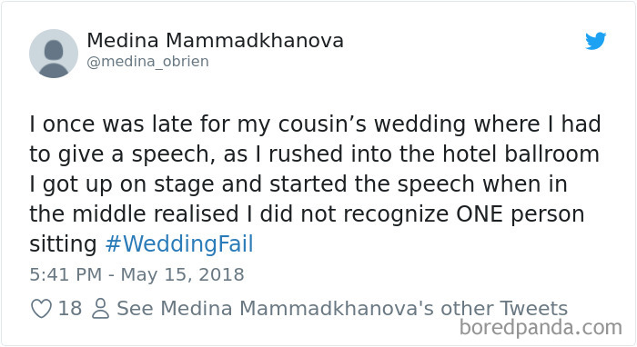 Wedding Fail Tweets
