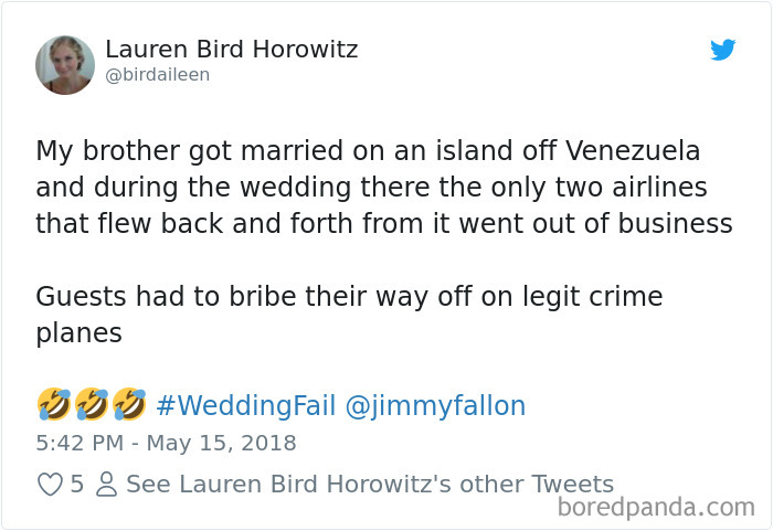 Wedding Fail Tweets
