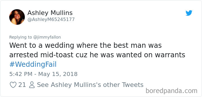 Wedding Fail Tweets