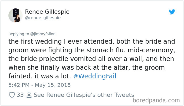 Wedding Fail Tweets
