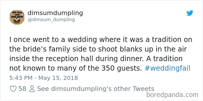 Wedding Fail Tweets