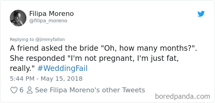Wedding Fail Tweets