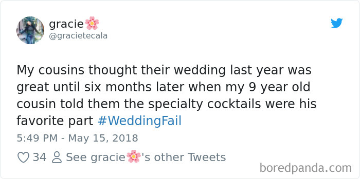 Wedding Fail Tweets
