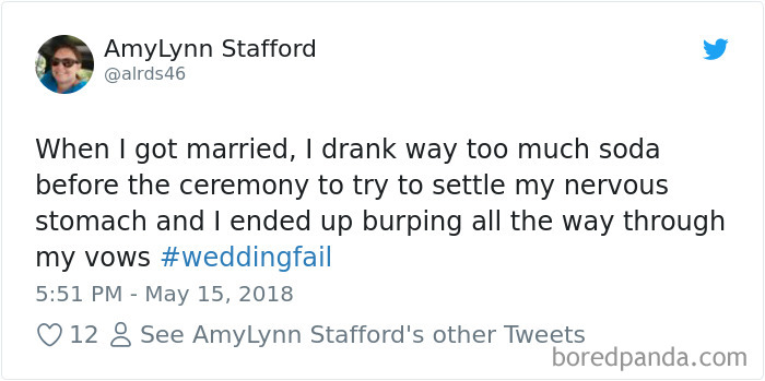 Wedding Fail Tweets