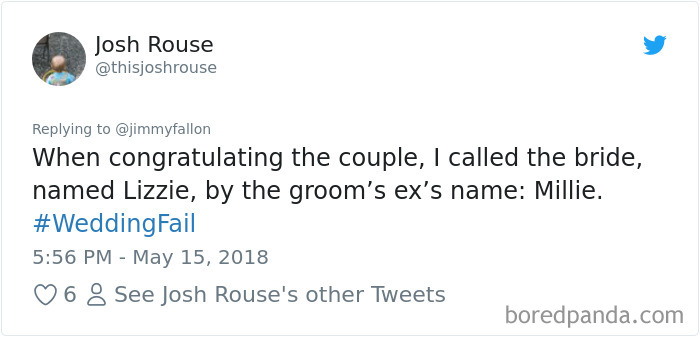 Wedding Fail Tweets