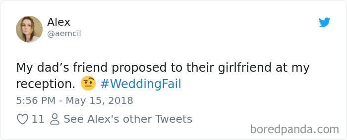 Wedding Fail Tweets