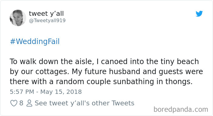 Wedding Fail Tweets