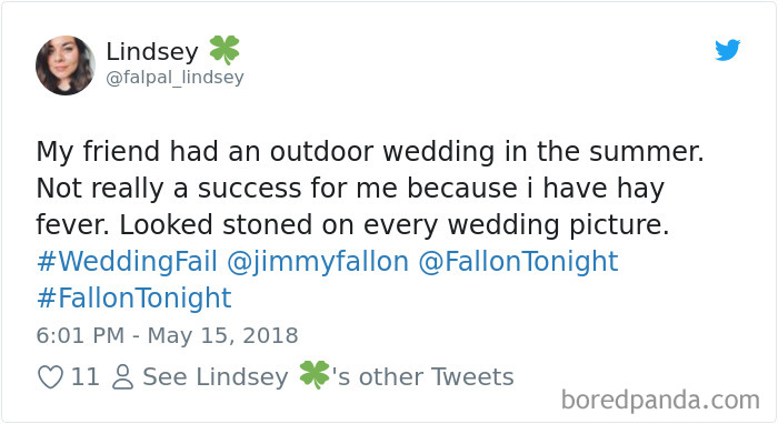 Wedding Fail Tweets