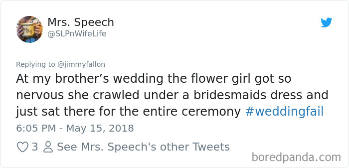 Wedding Fail Tweets