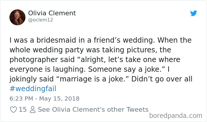 Wedding Fail Tweets