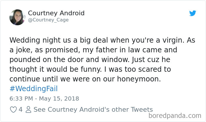 Wedding Fail Tweets