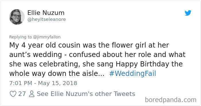 Wedding Fail Tweets