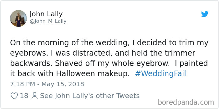 Wedding Fail Tweets
