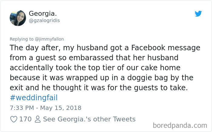 Wedding Fail Tweets