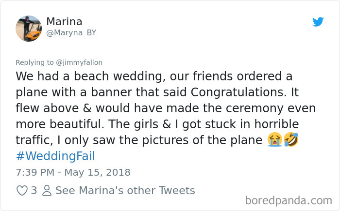Wedding Fail Tweets