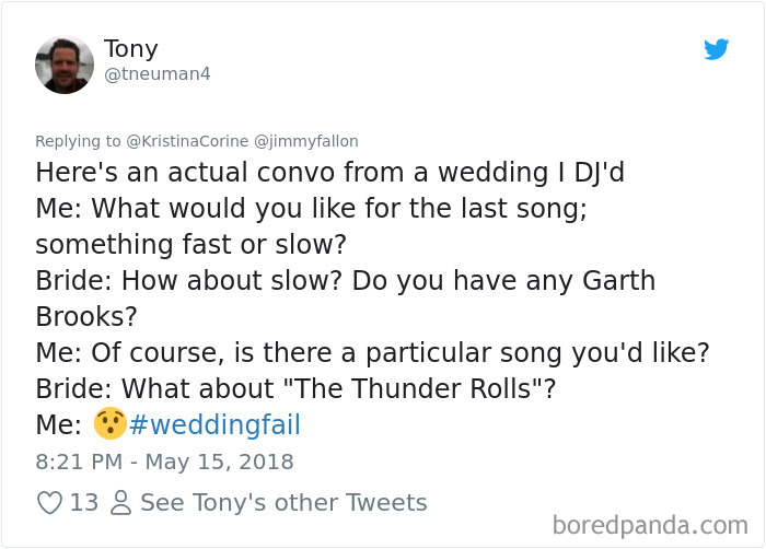 Wedding Fail Tweets