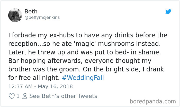 Wedding Fail Tweets